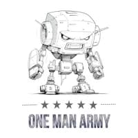 One Man Army original publisher artwork