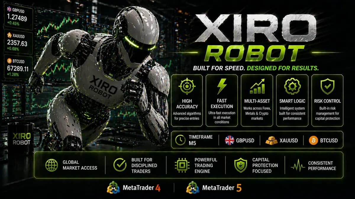 XIRO Robot MT5 original publisher screenshot