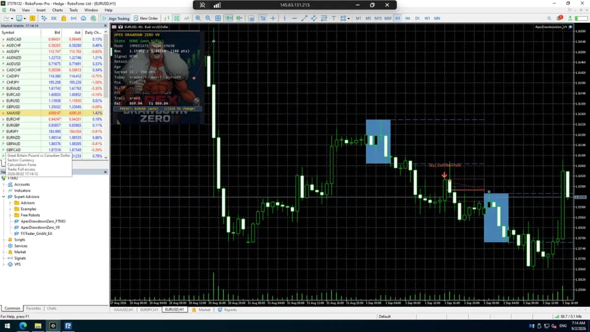 Apex Drawdown Zero original publisher screenshot