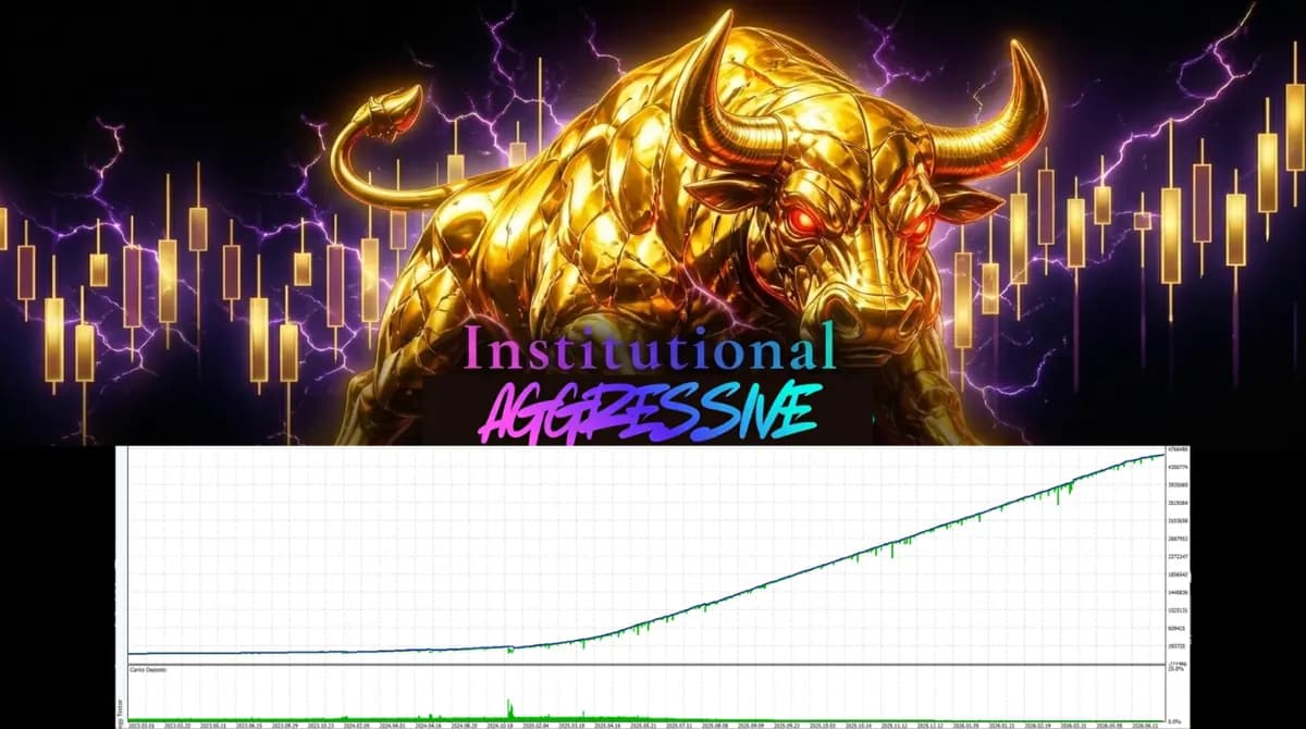 Institutional Aggressive XAUUSD original publisher screenshot