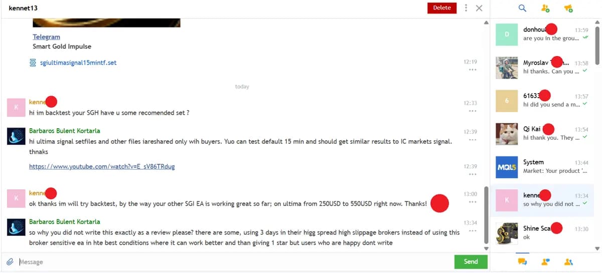 Smart Gold Impulse original publisher screenshot