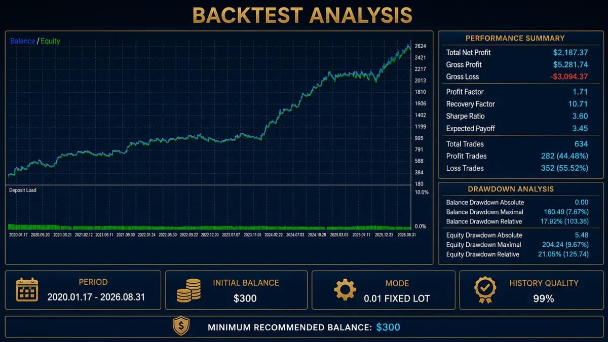 Smart Golden Portfolio original publisher screenshot