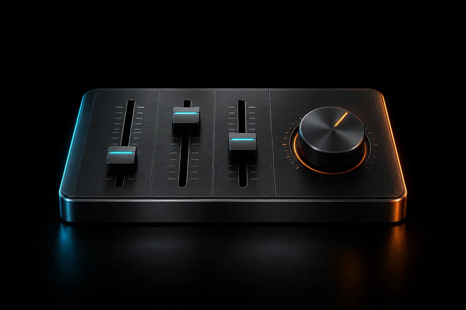 Graphite control sliders illustrating strategy settings